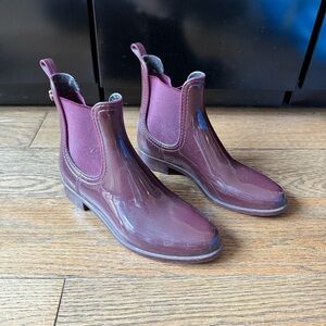Women's Burgundy Ankle Boots